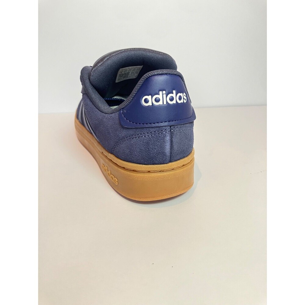 Adidas Grand Court Alpha 00s Navy Gum Sneakers Men’s Size 8 New w/ Box JQ3008 - Picture 3 of 5
